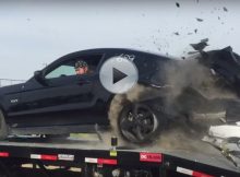 Mustang Explodes Tire Cover