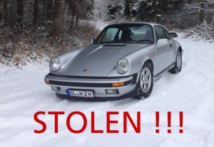 Stolen 1985 Porsche Carrera